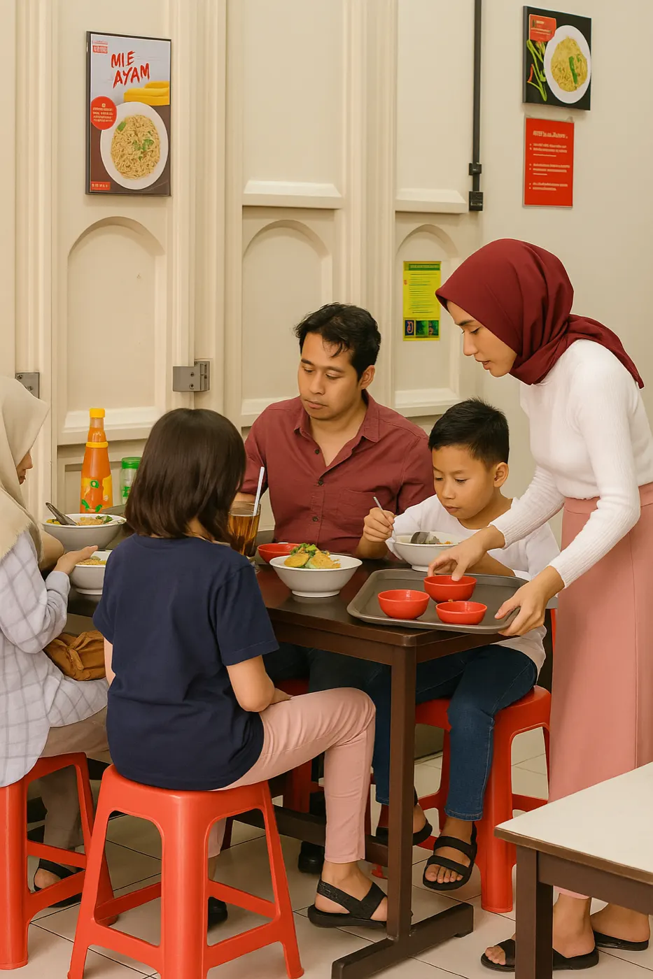Hospitality yang baik di Depot Mie Ayam RATU