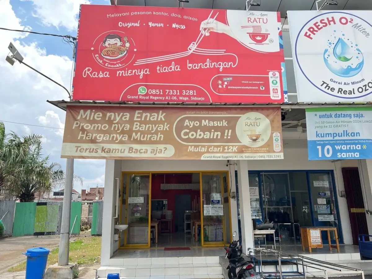 Outlet Mie Ayam RATU Wage