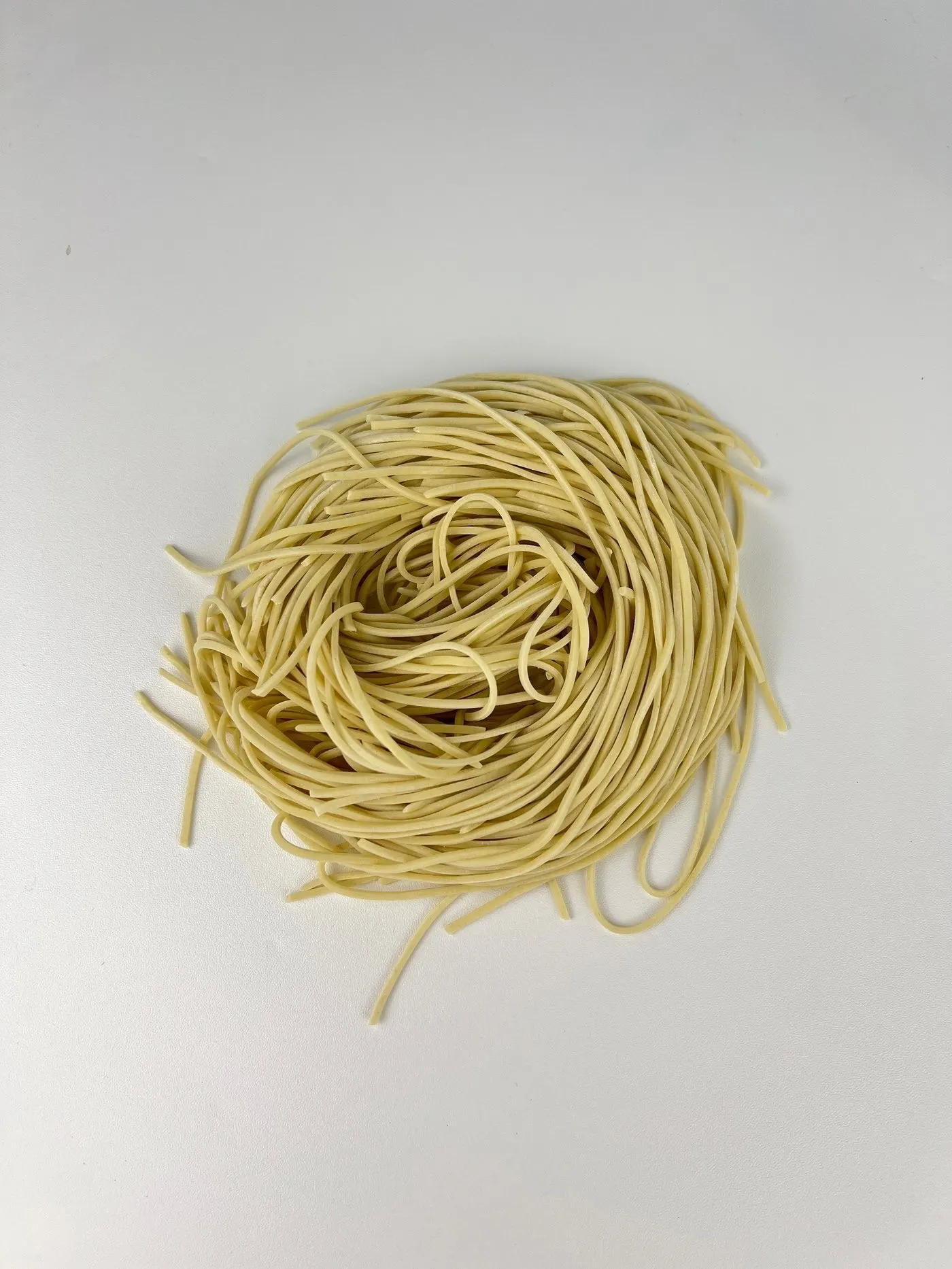 Mie basah lurus khas Depot Mie Ayam RATU