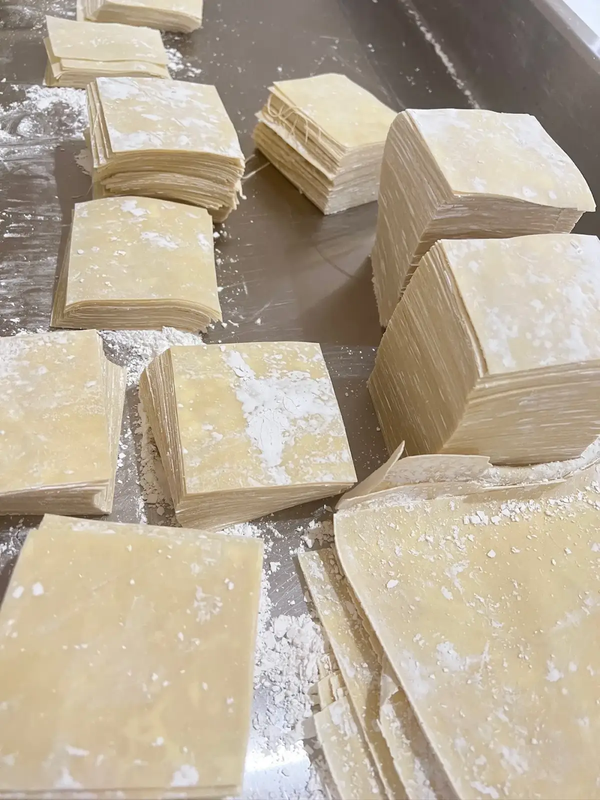 Proses produksi mie basah Mie Ayam RATU